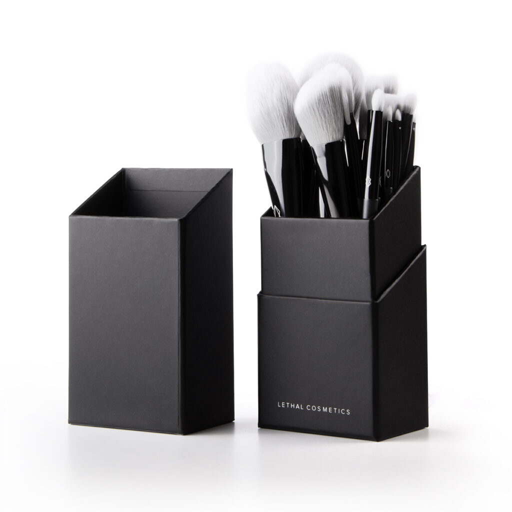15 Piece Vegan Brush Set Synthetic cosmetic brushes | Lethal Cosmetics